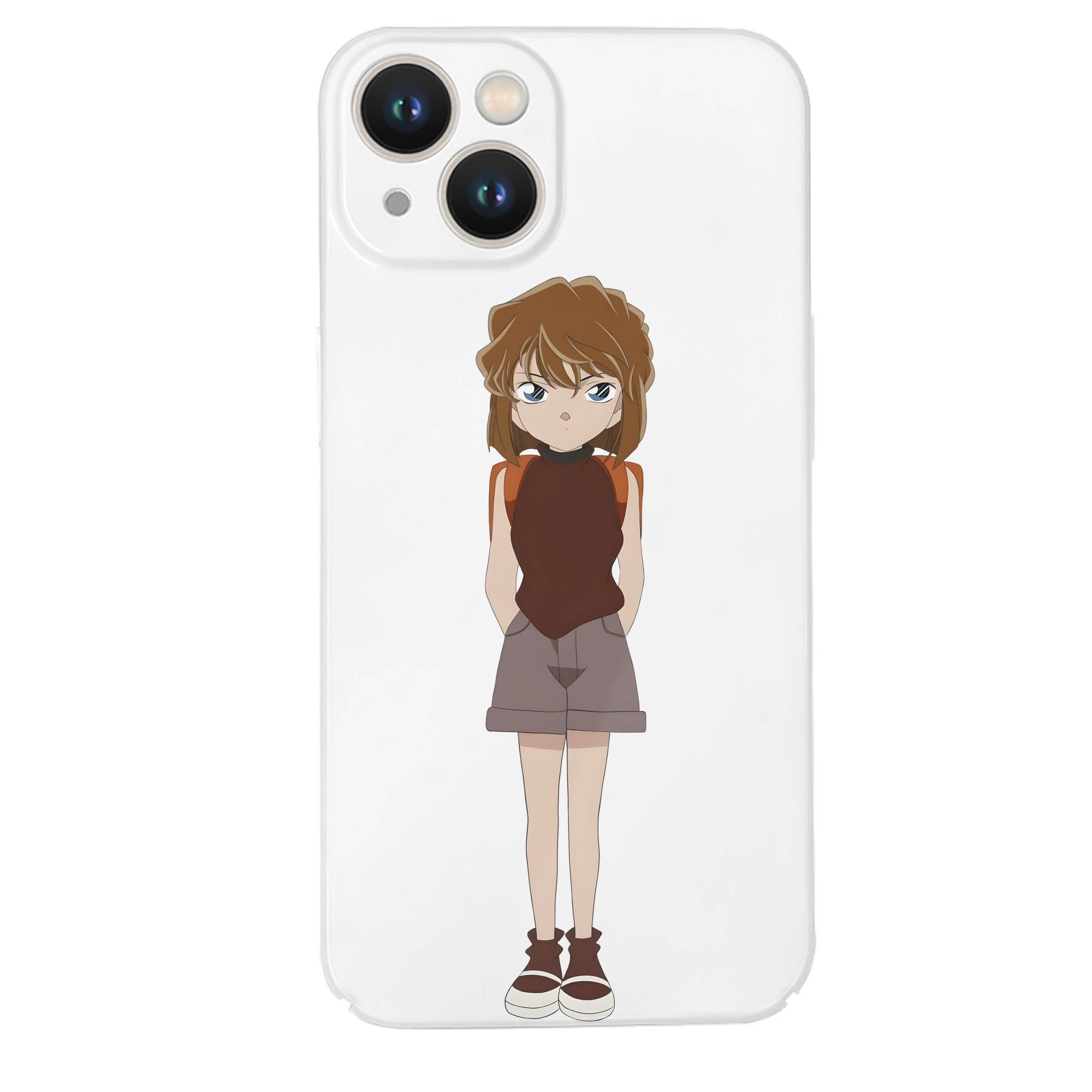 （画像用） 名探偵コナン 灰原 哀 はいばら あい Detective Conan Anita Hailey、Vi Graythorn Haibara Ai 【iPhone 14シリーズ対応】ハードケース